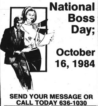 Illustration for article titled A Brief History of 'National Boss Day,' Which Somehow Really Exists
